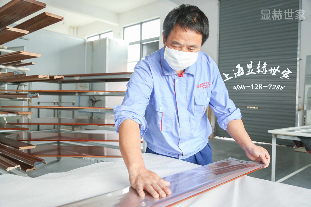 上海显赫世家全屋原木定制工厂实景拍摄